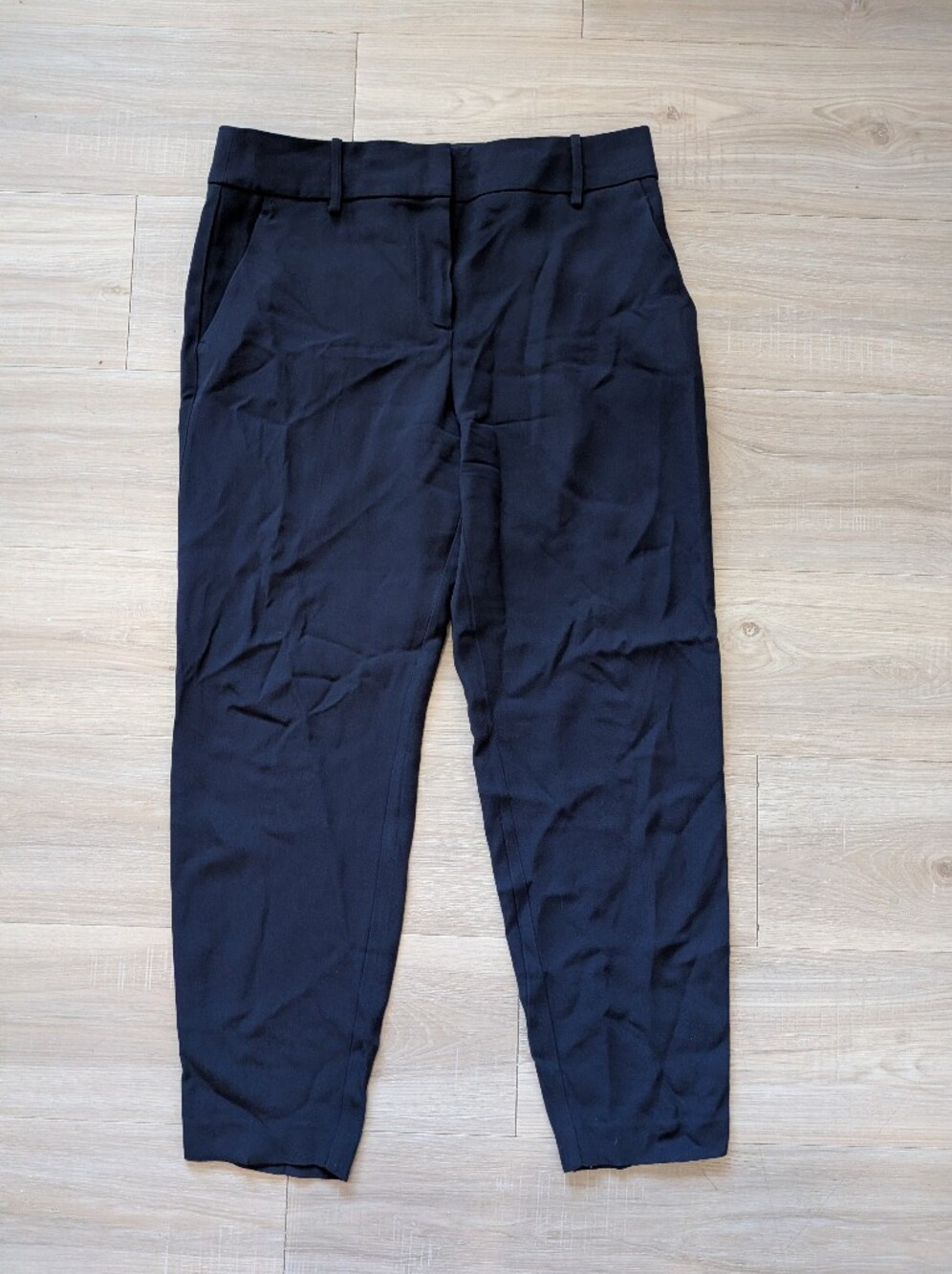 Sezane Navy Blue Trousers